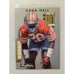 Dana Hall 1992 Skybox Primetime #234 - Rookie - SF 49ers - NFL - Fresh Pull